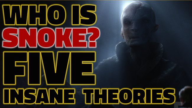 5 théories Insane qui est le chef suprême Snoke Photo