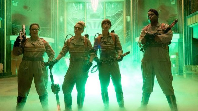 ghostbusters All-femmes redémarrent presse caractère posters Photo
