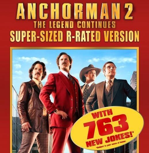 Anchorman 2 est de se re-publié pendant une semaine à partir de ce vendredi - avec la version nominale r Photo