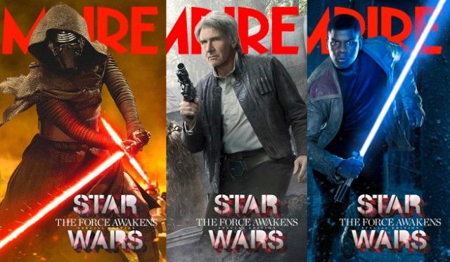 Star wars: la force réveille spot tv se concentre sur Kylo ren, de nouvelles couvertures d'empire Photo