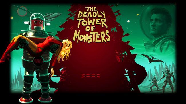 La tour mortelle de monstres: le jeu dans le style de trash-cinéma Photo