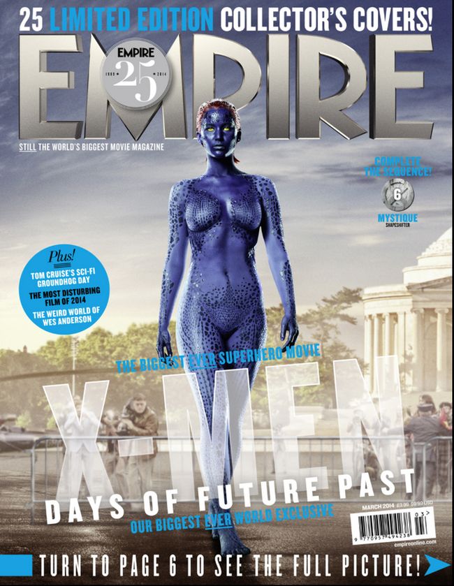 jours X-men du passé future - 25 limitée couvre magazine édition empire Photo